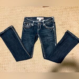 Laguna Beach Jean Co Hand Made Low rise Boot cut Size: 29, 32” inseam